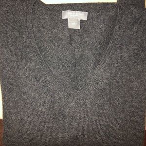 Cashmere, v neck sweater